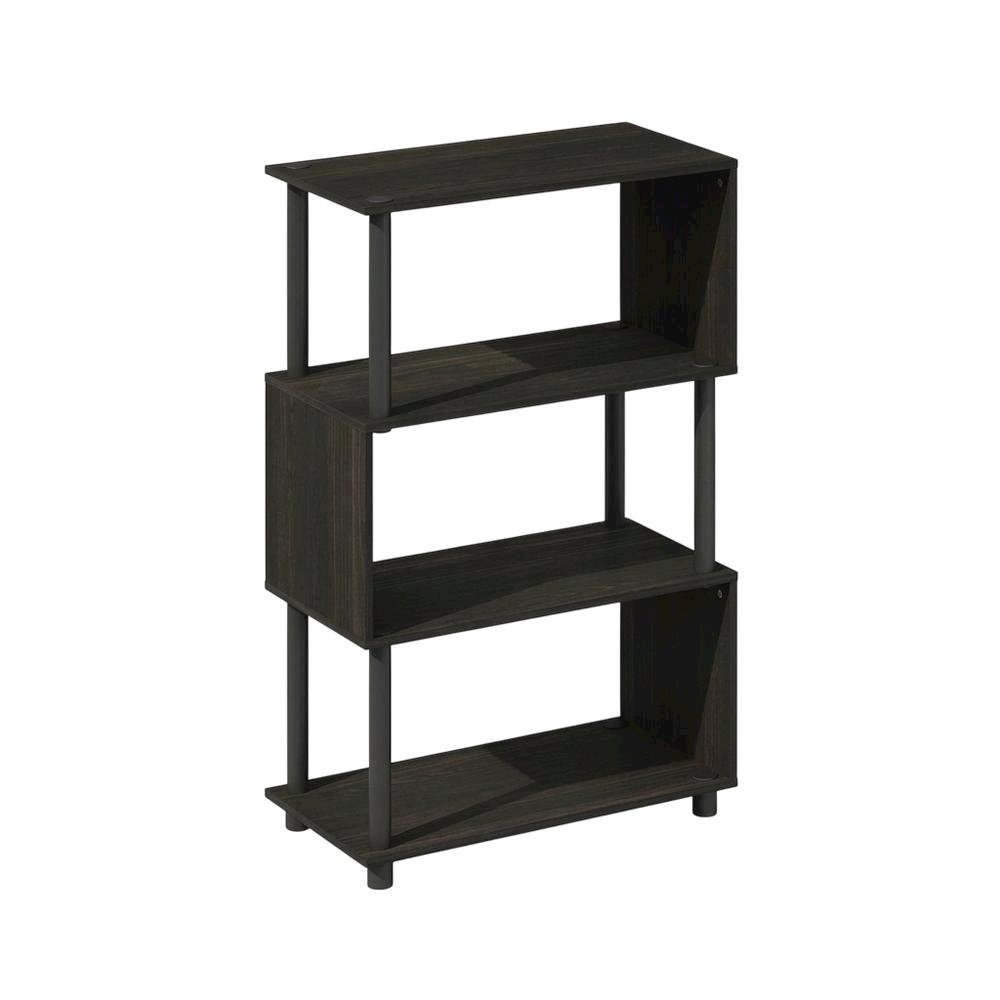 Wooden bookcase with simple design and sturdy construction