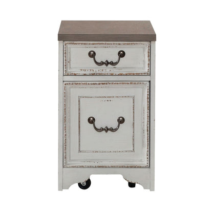 Magnolia Manor Mobile File in Antique White