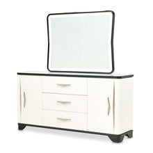 Tuxedo Sideboard & Mirror - Piano Keyboard