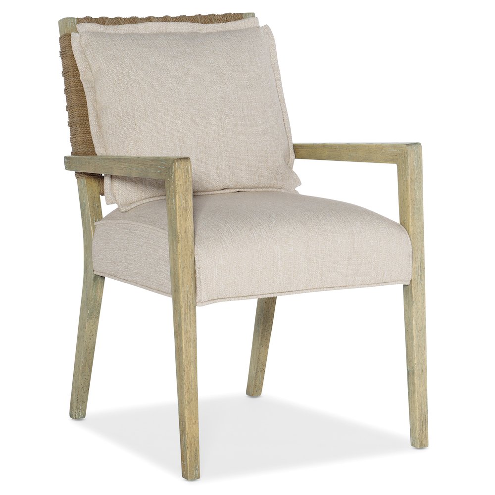Surfrider Woven Back Arm Chair
