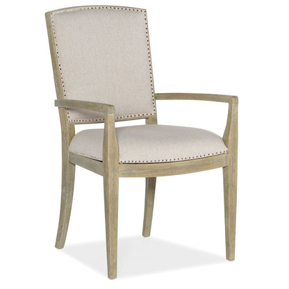 Surfrider Carved Back Arm Chair