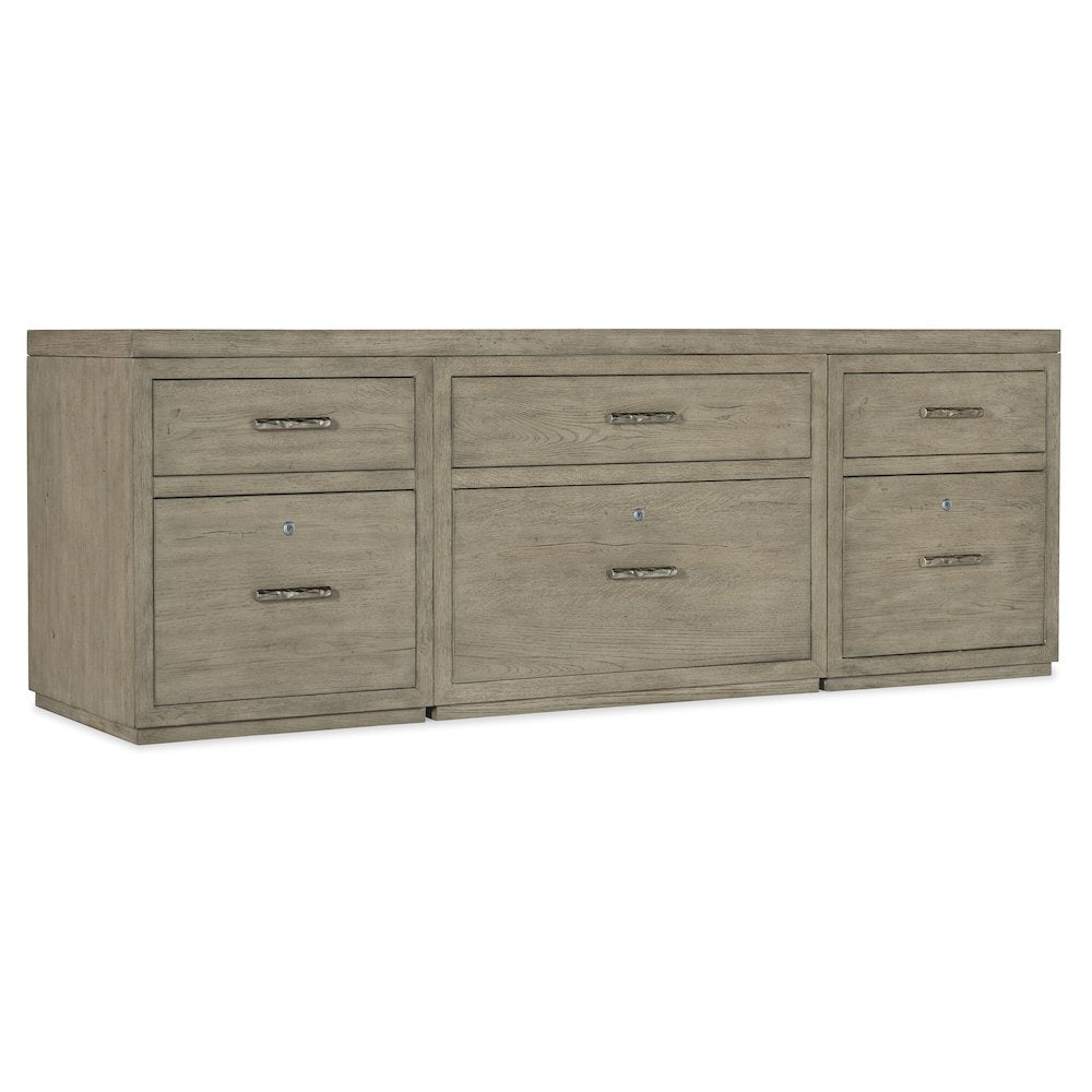 Linville Falls 84" Credenza with Two Files and Lateral File