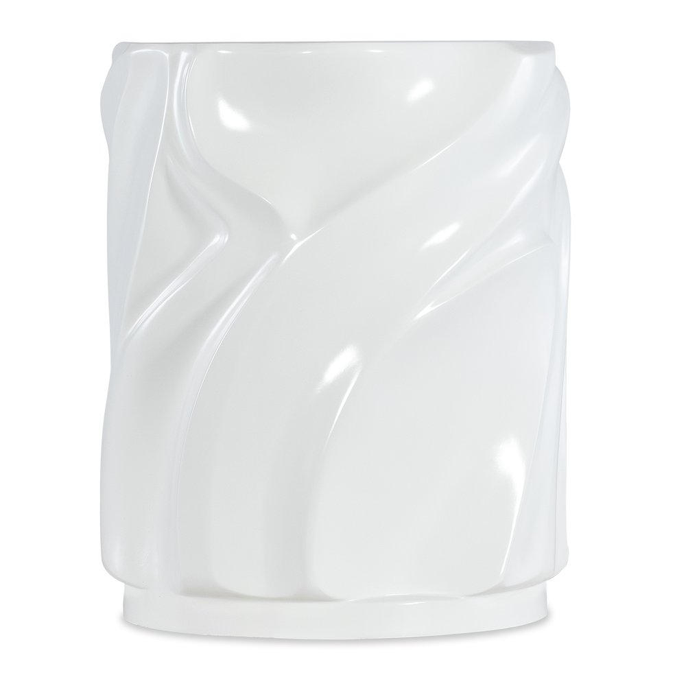 Melange Alabaster End Table