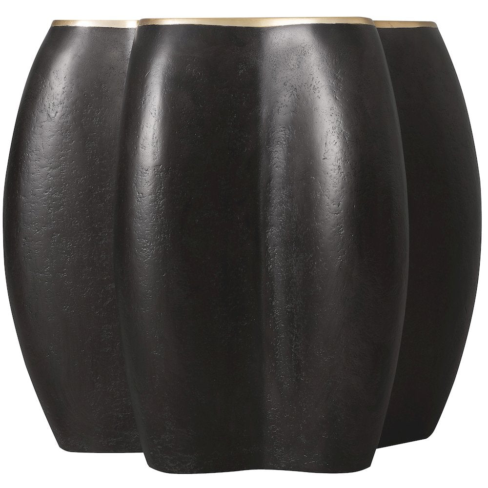 Melange Even and Flow Round End Table