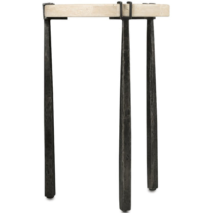 Driftwood Metal Spot Table