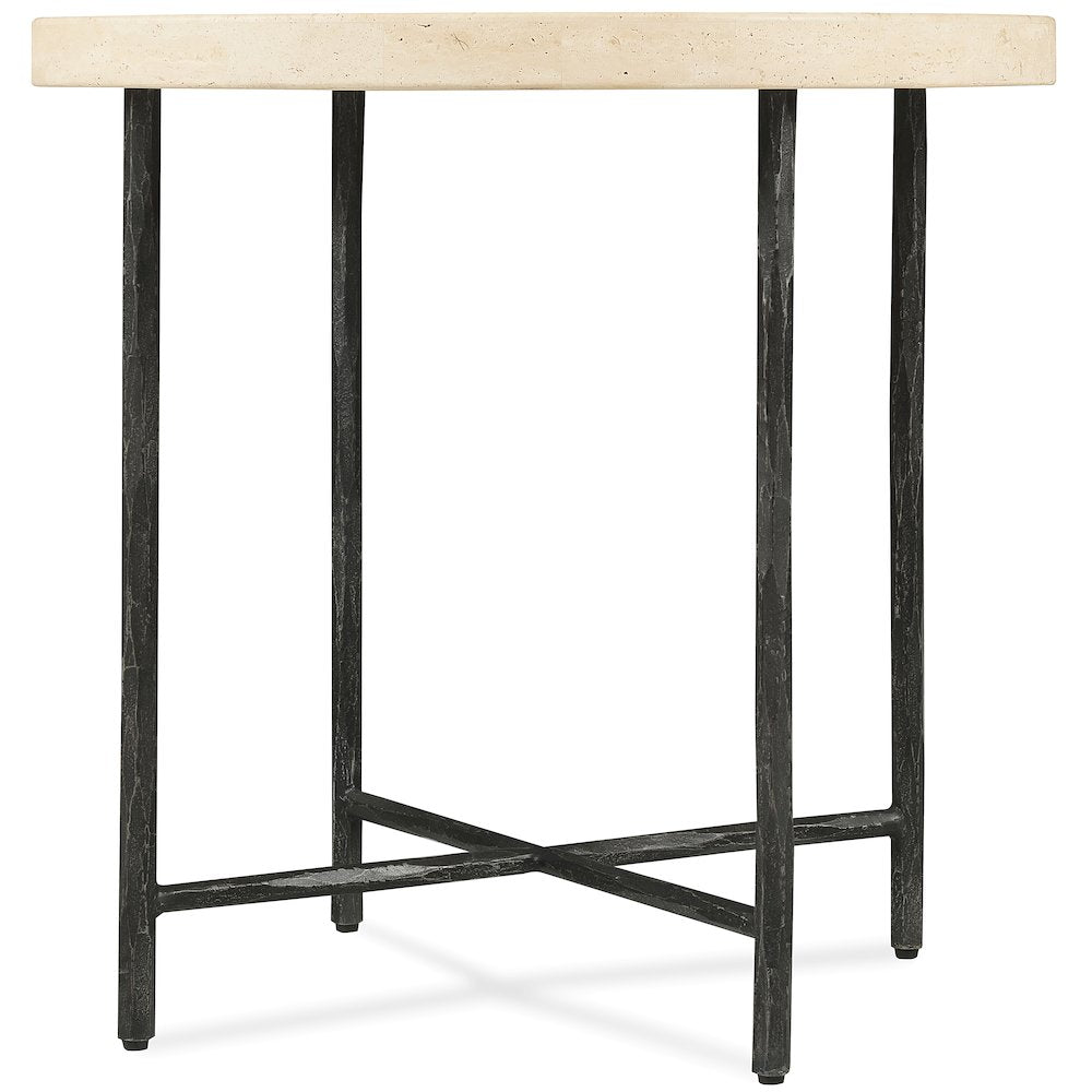 Driftwood Round Side Table