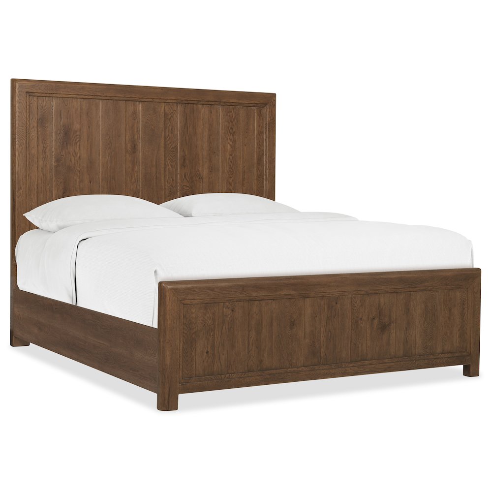 Driftwood California King Panel Bed