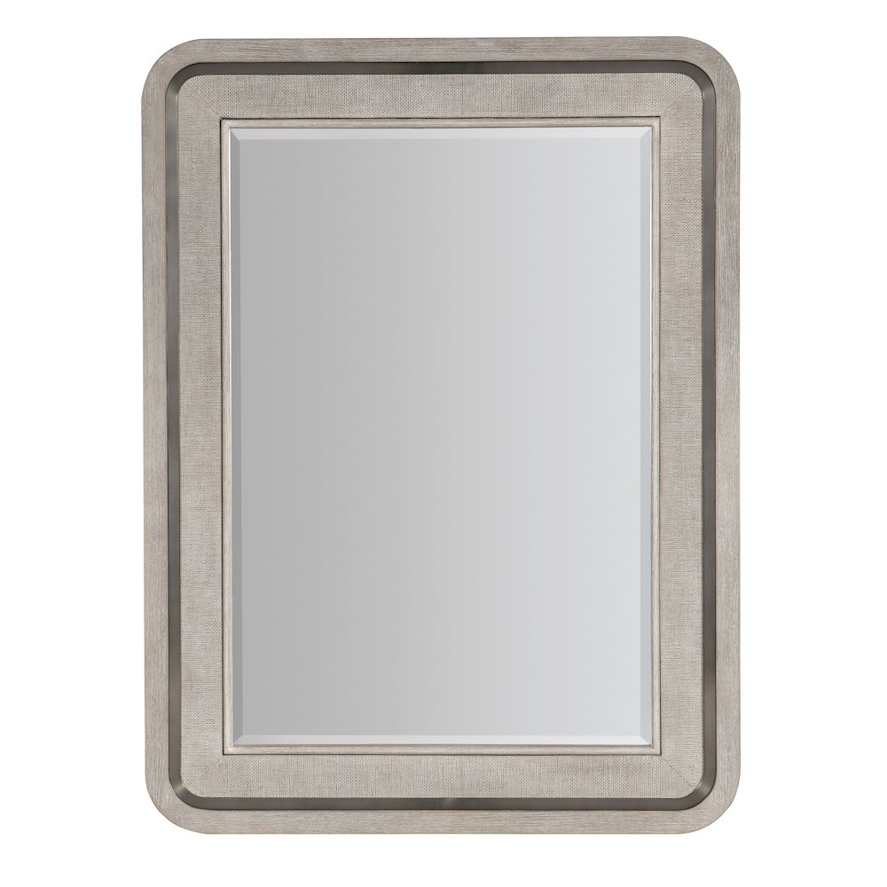 Modern Mood Raffia Landscape Mirror