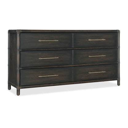 Retreat Pole Rattan Dresser