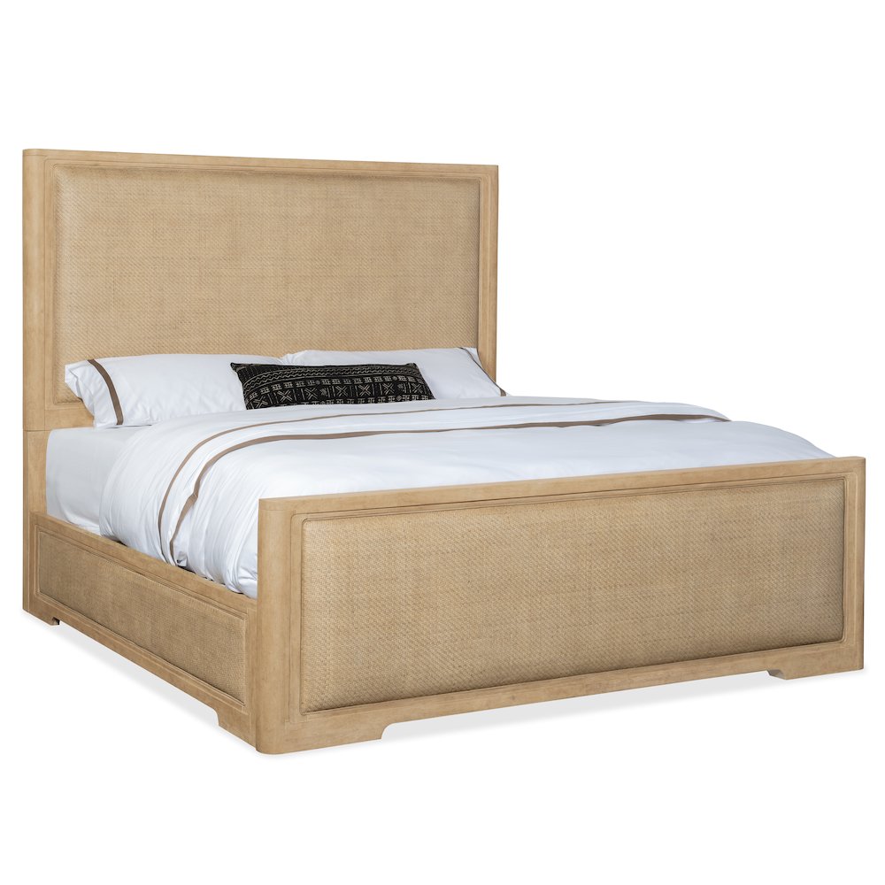 Retreat King Cane Panel Bed