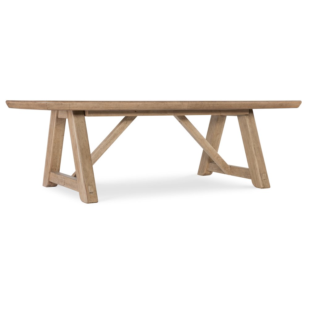 Vineyard Row Rectangle Dining Table with Two 20-inch Leaves