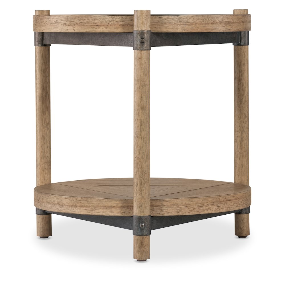 Vineyard Row Round End Table