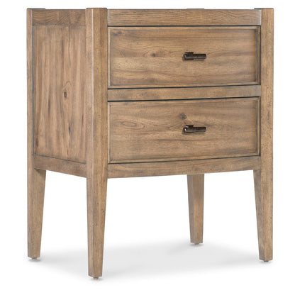 Vineyard Row Two Drawer Nightstand