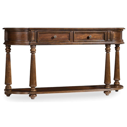 Leesburg Demilune Hall Console