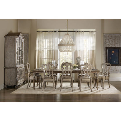 Hooker Furniture Chatelet Dining Side Chair in Vintage White