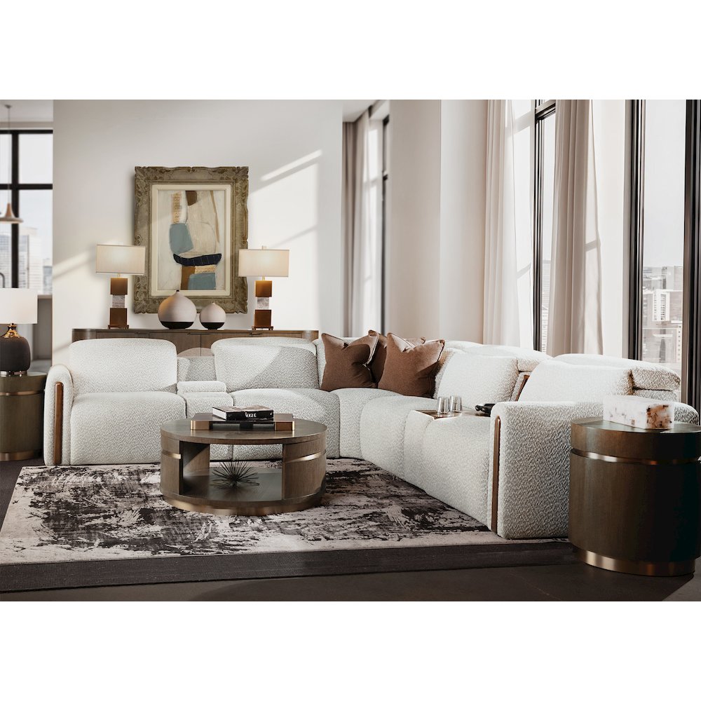 Anaheim Seven-Piece Power Sectional