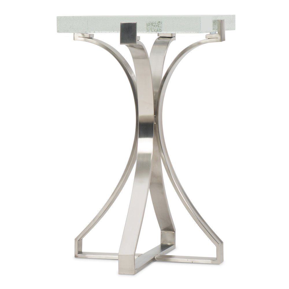 Bubble Glass Accent Table