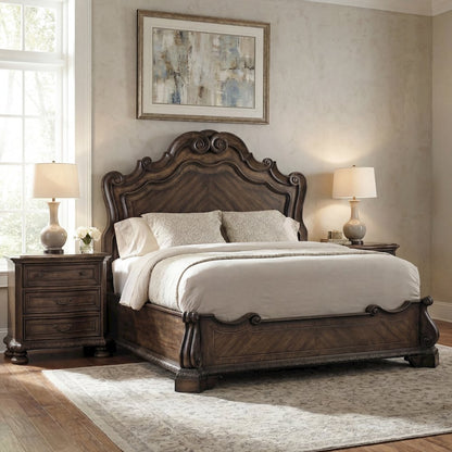 Rhapsody California King Panel Bed