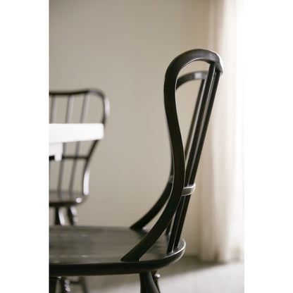 Ciao Bella Spindle Back Counter Stool-Black