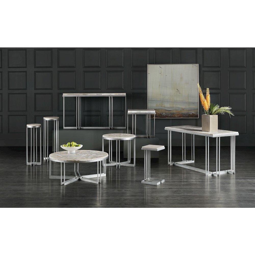 Melange Marin 36in Accent End Table