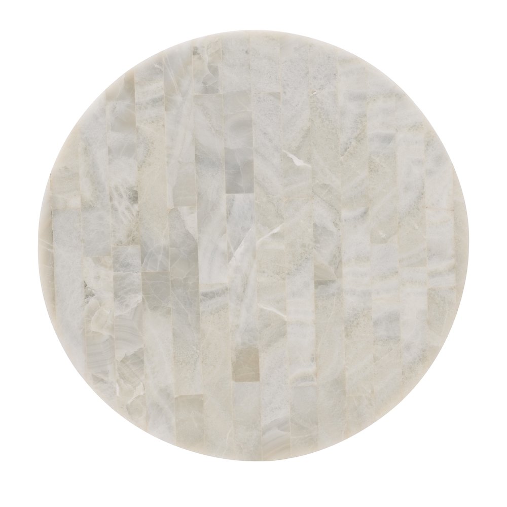 Melange Corrina Round Lamp Table