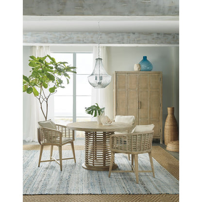 Surfrider 48in Rattan Round Dining Table