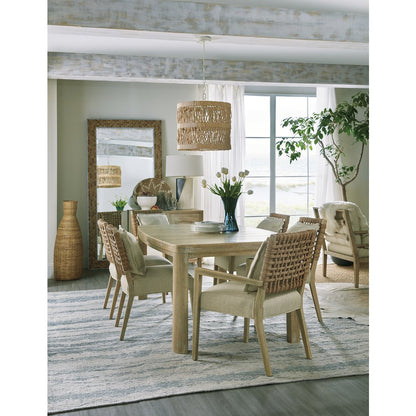 Surfrider Woven Back Arm Chair