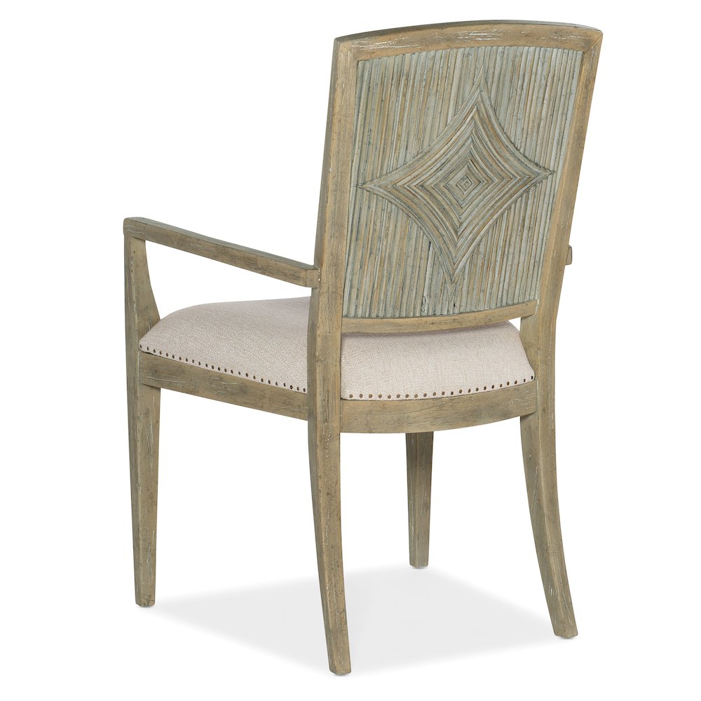 Surfrider Carved Back Arm Chair