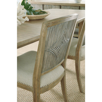 Surfrider Carved Back Side Chair