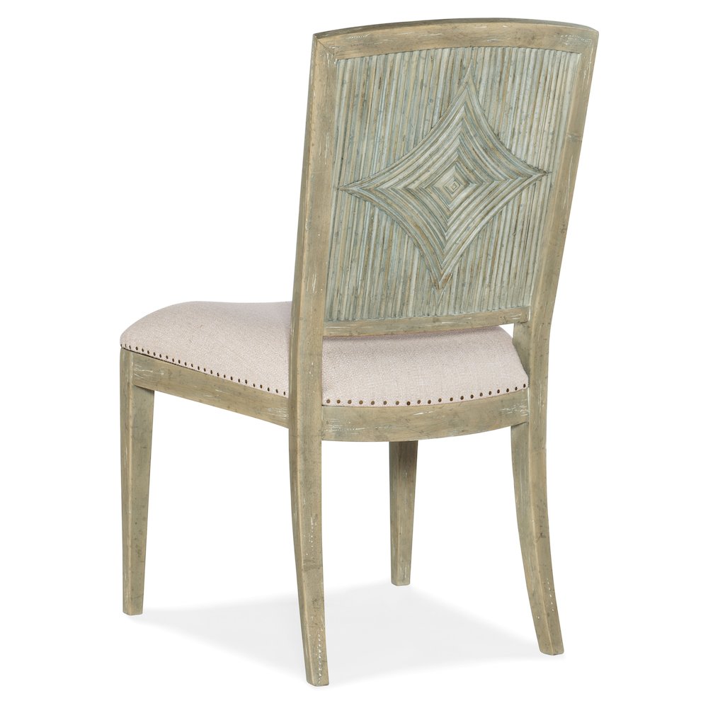 Surfrider Carved Back Side Chair