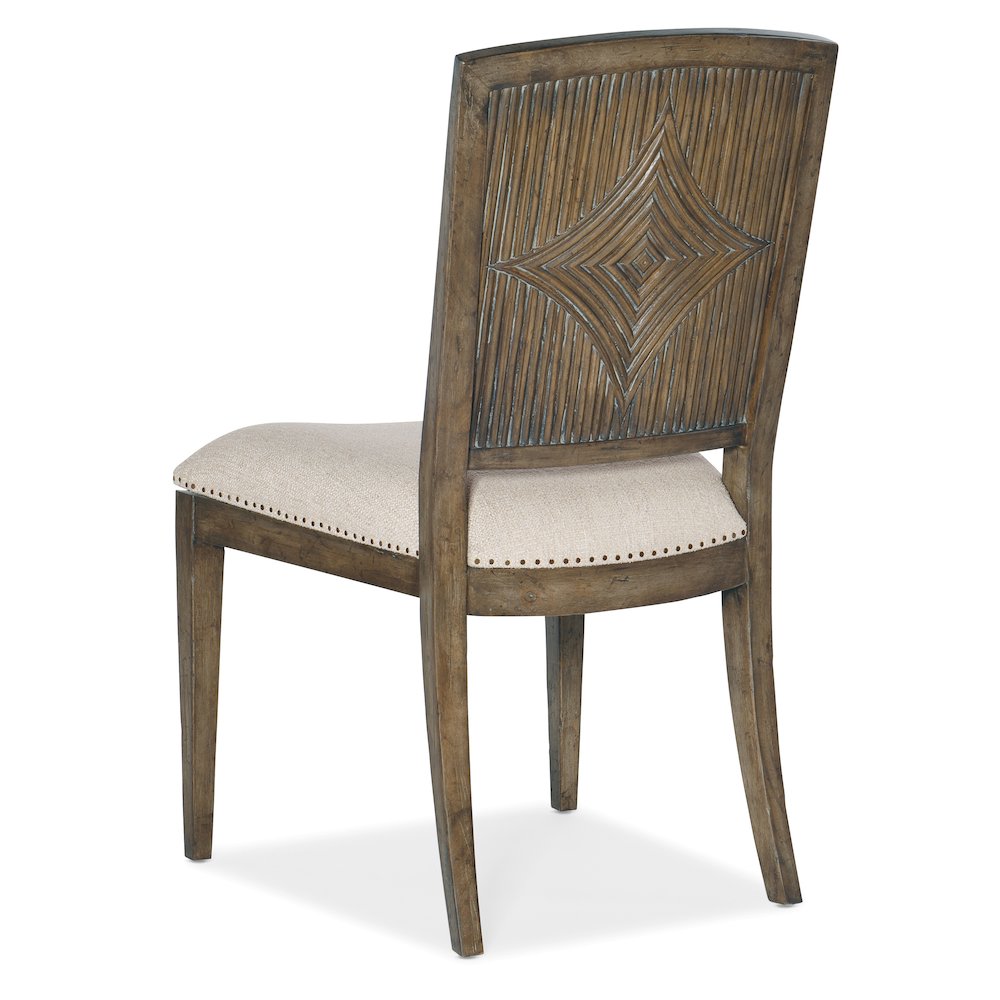 Sundance Carved Back Side Chair