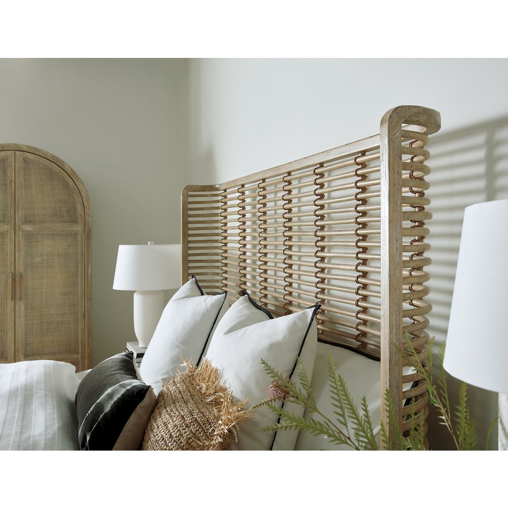 Surfrider Queen Rattan Bed
