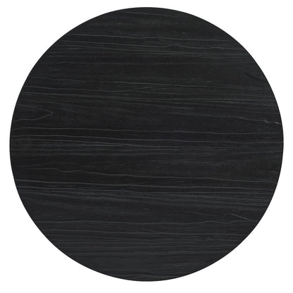 Chapman Shou Sugi Ban Petite Round Dining Table