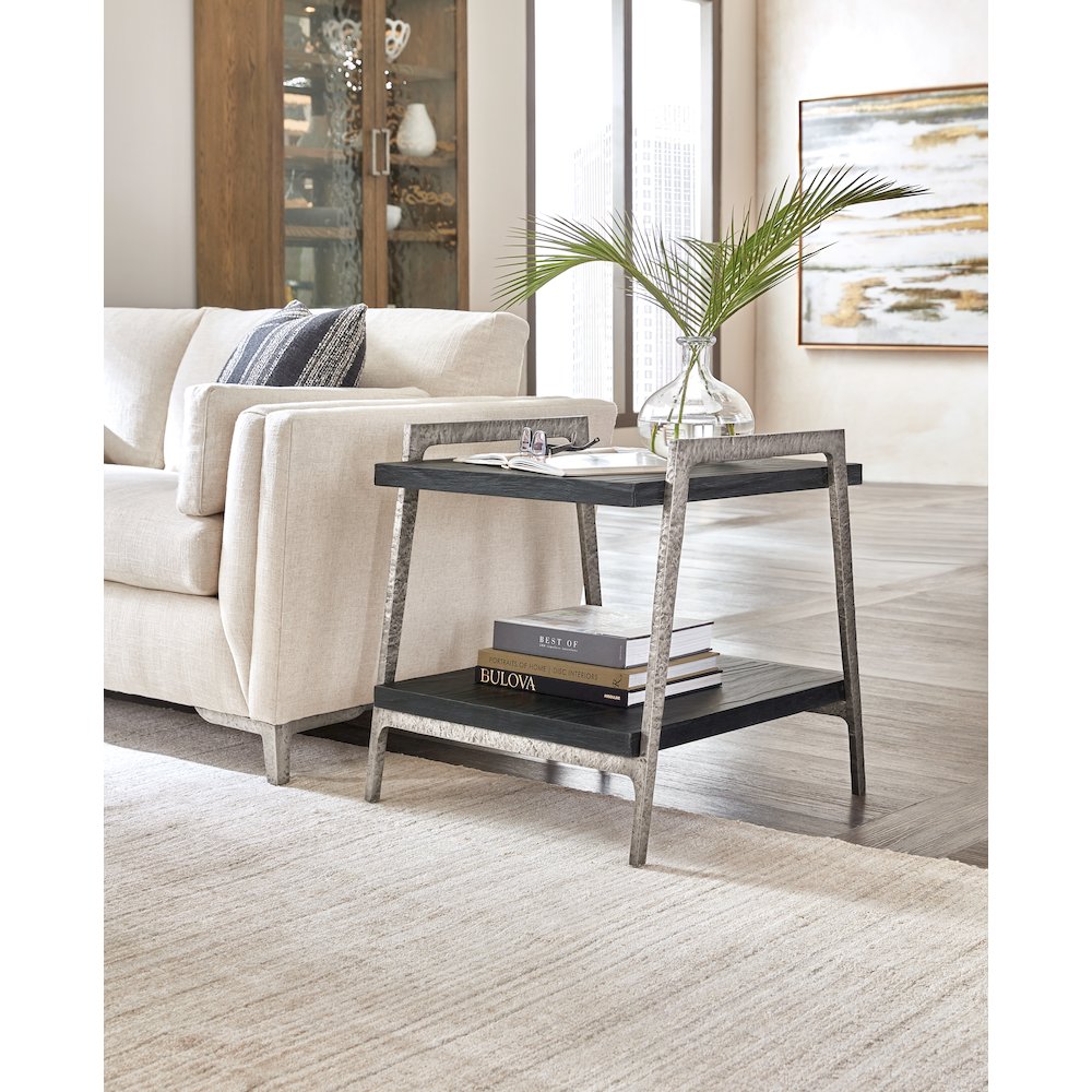 Chapman Shou Sugi Ban End Table