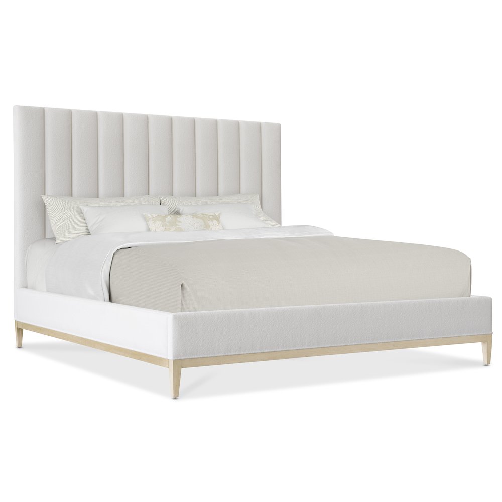 Cascade King Upholstered Bed