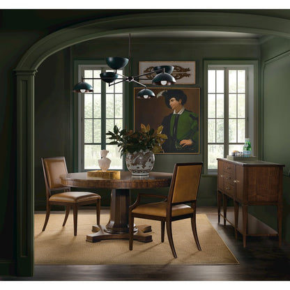 Archives leather Side Chair