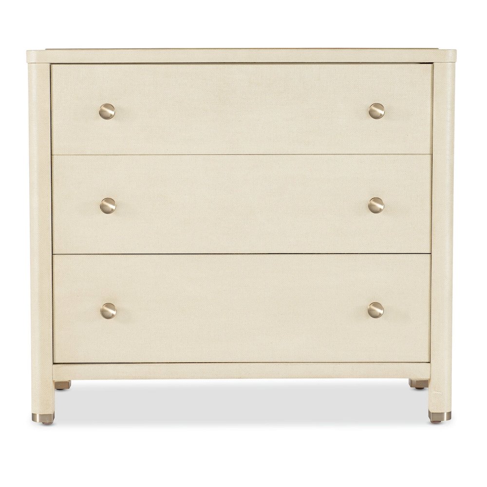 Archives Raffia Three-Drawer Chest