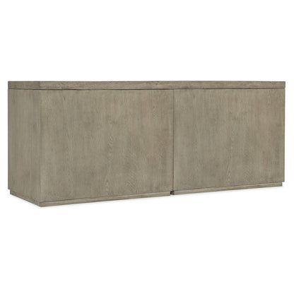 Linville Falls 72" Credenza with Lateral File and Open Desk Cabinet