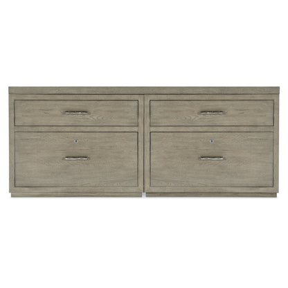 Linville Falls 72" Credenza with Two Lateral Files