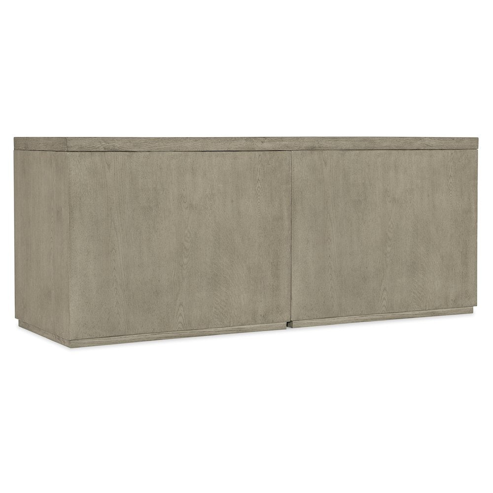 Linville Falls 72" Credenza with Two Open Desk Cabinets