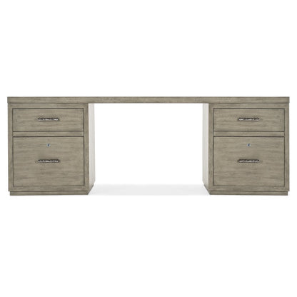 Linville Falls 84" Desk with Two Files