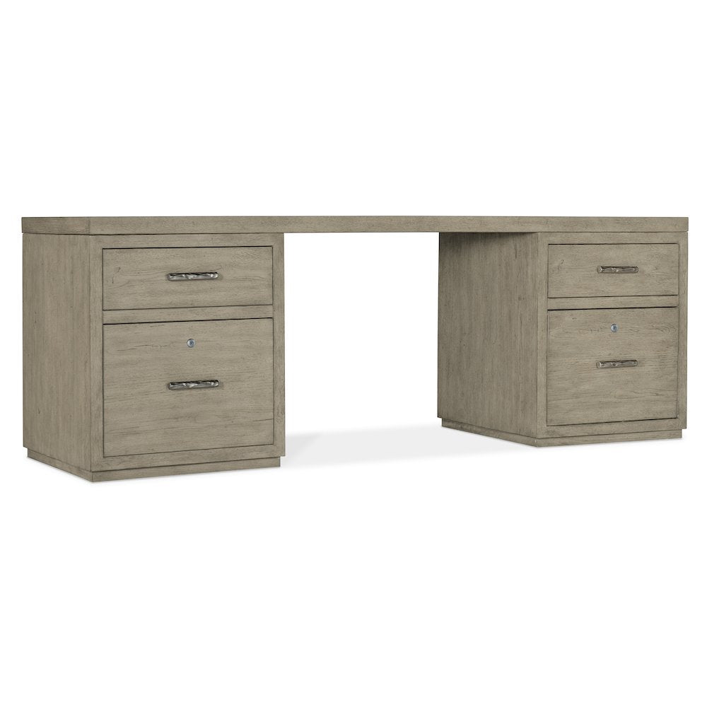 Linville Falls 84" Desk with Two Files