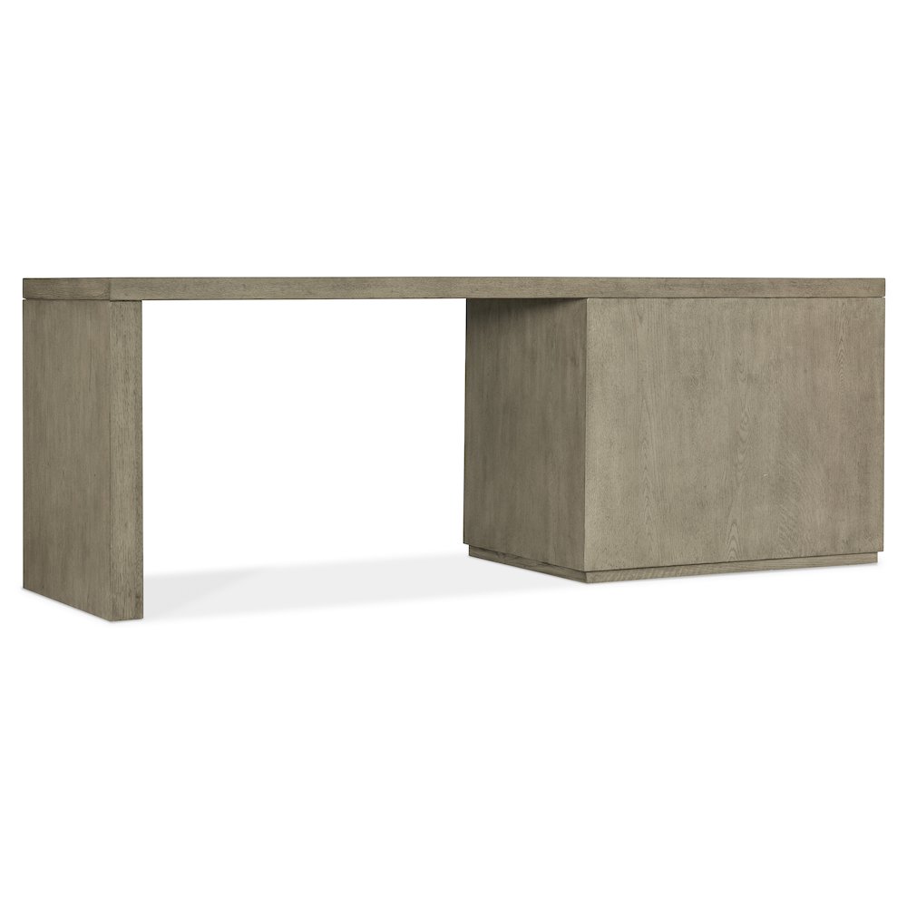 Linville Falls 84" Desk with Open Desk Cabinet