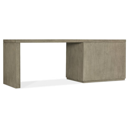 Linville Falls 84" Desk with Open Desk Cabinet