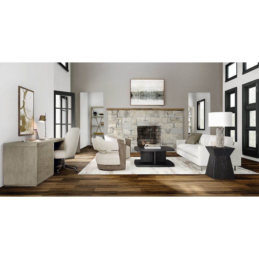 Linville Falls 84" Desk with Lateral File