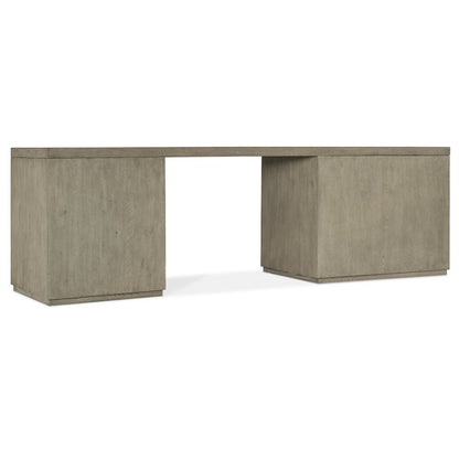Linville Falls 96" Desk with One File and Open Desk Cabinet