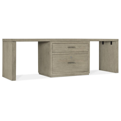 Linville Falls 96" Desk with Centered Lateral File