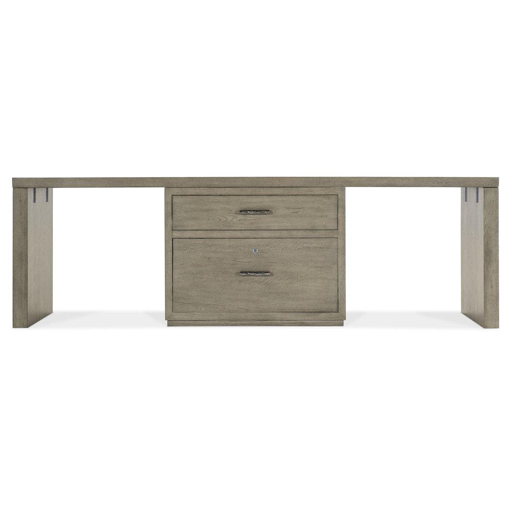 Linville Falls 96" Desk with Centered Lateral File