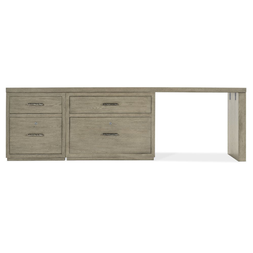 Linville Falls 96" Desk with File and Lateral File