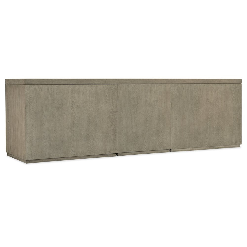 Linville Falls 96" Credenza with File, Lateral File and Open Desk Cabinet